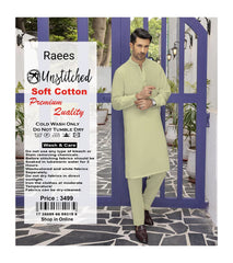 Premium Fine Quality Soft Cotton Fabric-Pista