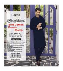 Premium Fine Quality Soft Cotton Fabric-Navy Blue