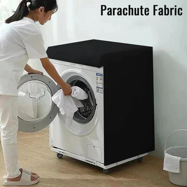 Front Load - Waterproof, Dust Proof And Scratch Proof  Washing Machine Cover ( Parachute )