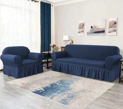 Bubble Sofa Cover - Blue