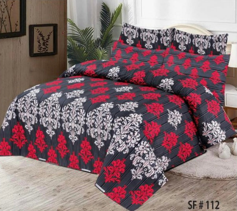 Quilted Comforter Set - 7 PCS - Royal