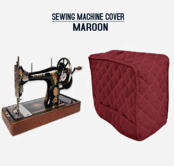 Sewing Machine Cover- Maroon