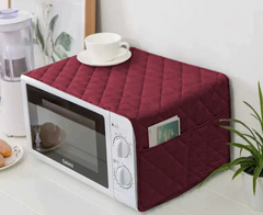 Microwave Oven Cover- Maroon