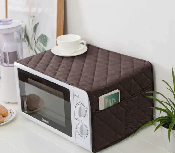 Microwave Oven Cover- Brown
