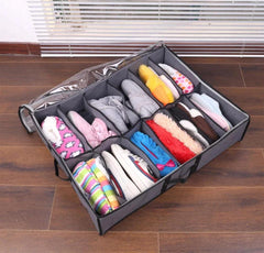 12 Grid Shoe Storage Bag | Non Woven