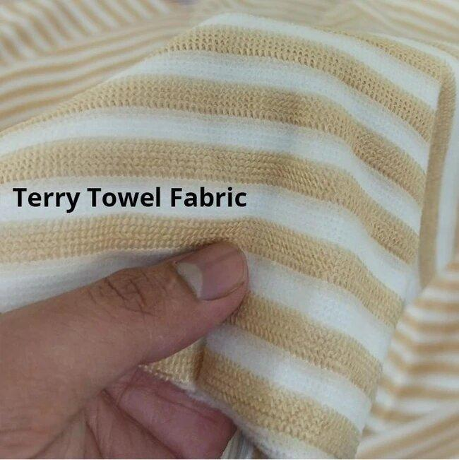 Waterproof Mattress Protector - Terry - Yellow Stripe